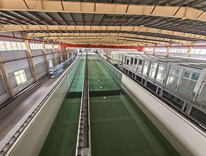 大比尺新型海洋工程风浪流试验水槽