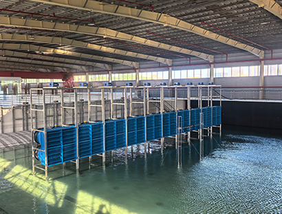海洋工程L型造波水池可移动式风阵